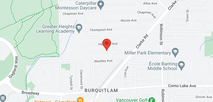 map of 593 KEMSLEY AVENUE